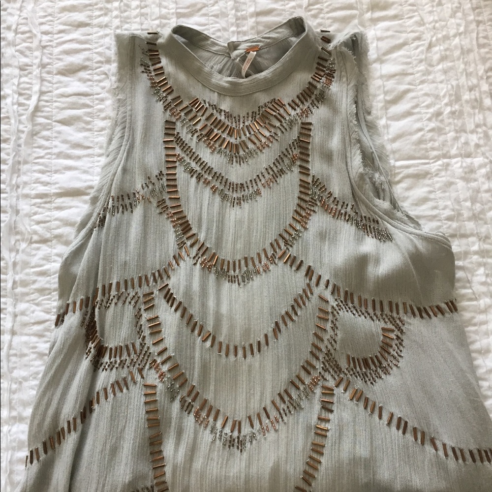 Free People Embellished Tank