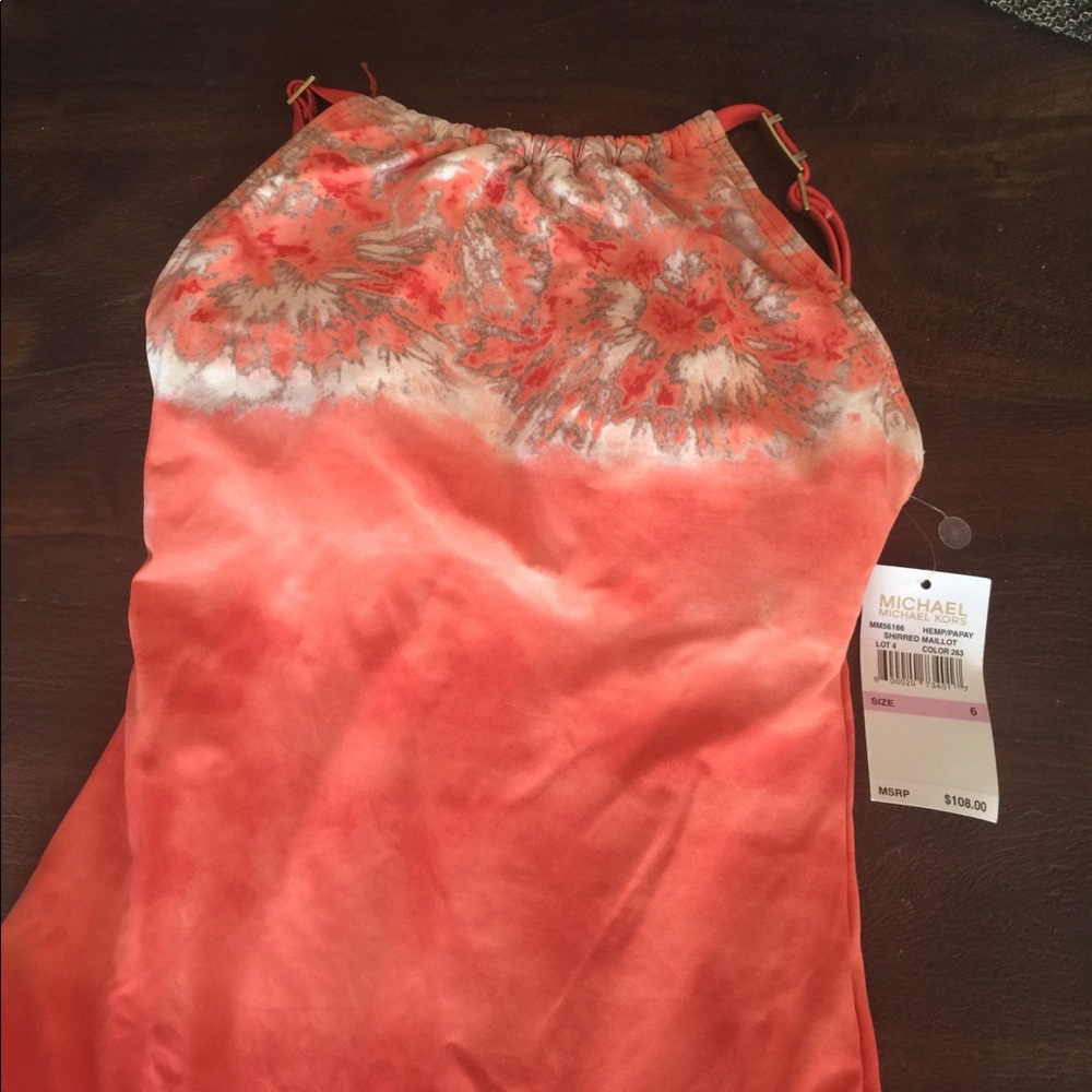 NWT Michael Kors SZ 6 Bathing Suit