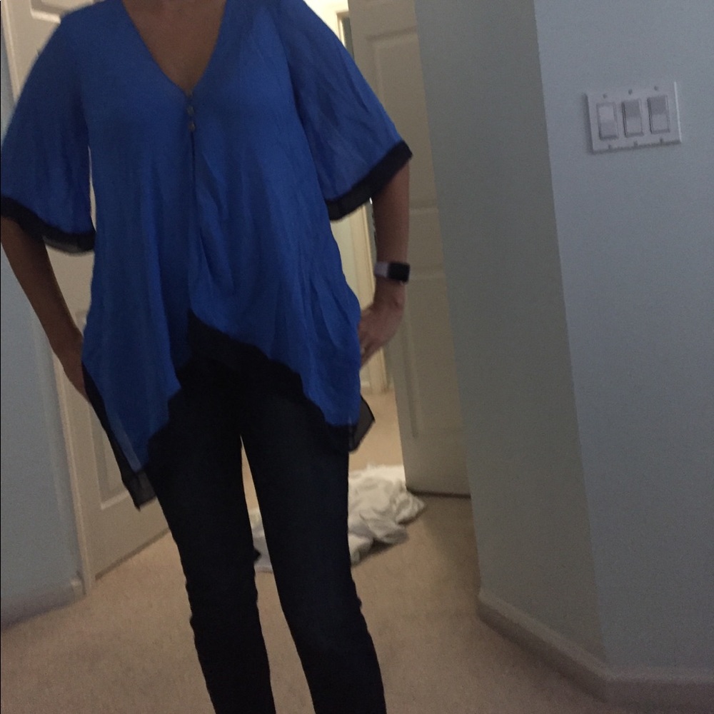 NWT Elizabeth and James Silk blouse