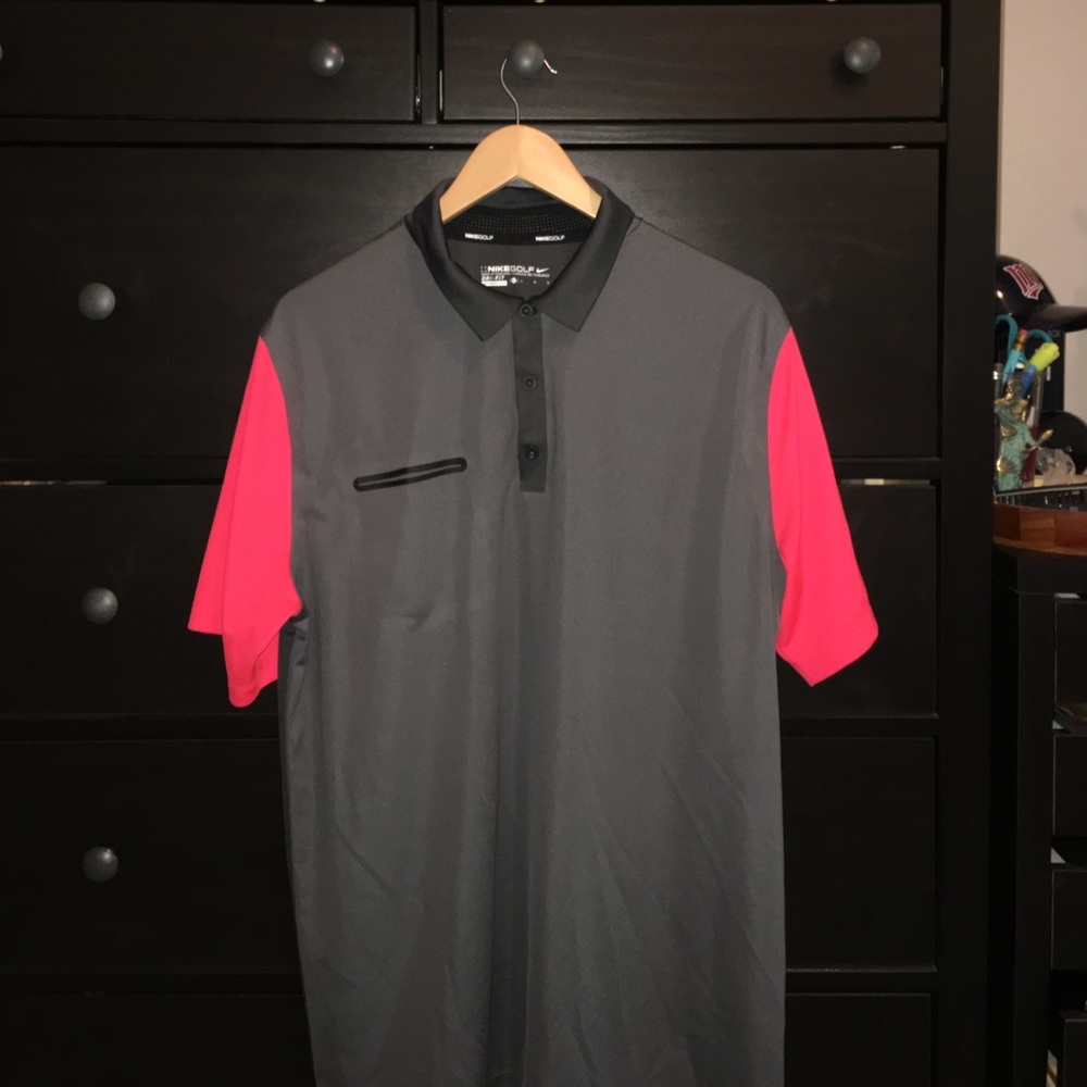 Dark grey Nike Dri-Fit Golf Polo 🏌 👕