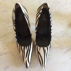 Bakers Zebra Animal Print Pumps