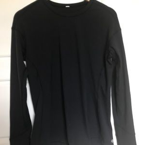 Lululemon black long sleeve size 8