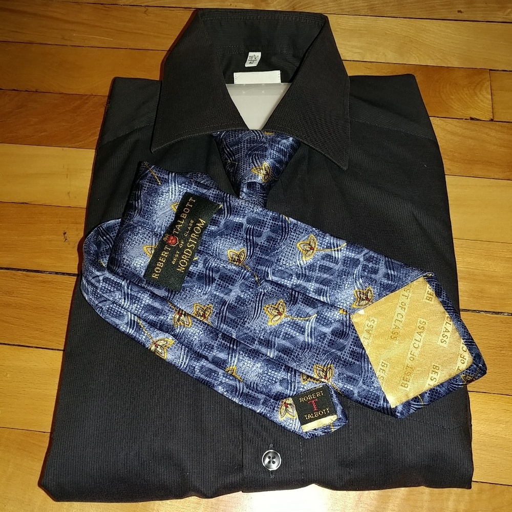 ROBERT TALBOTT Best of Class Necktie Blue Floral