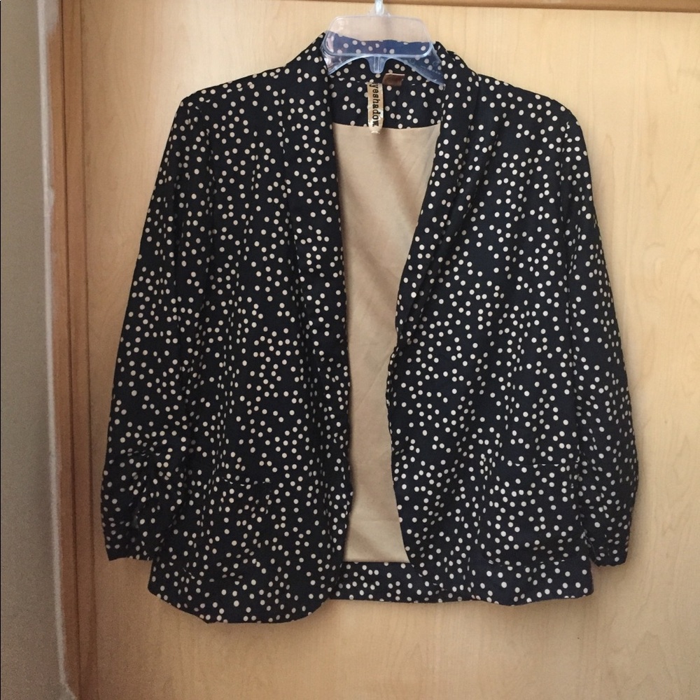 Polka Dot Eyeshadow Blazer