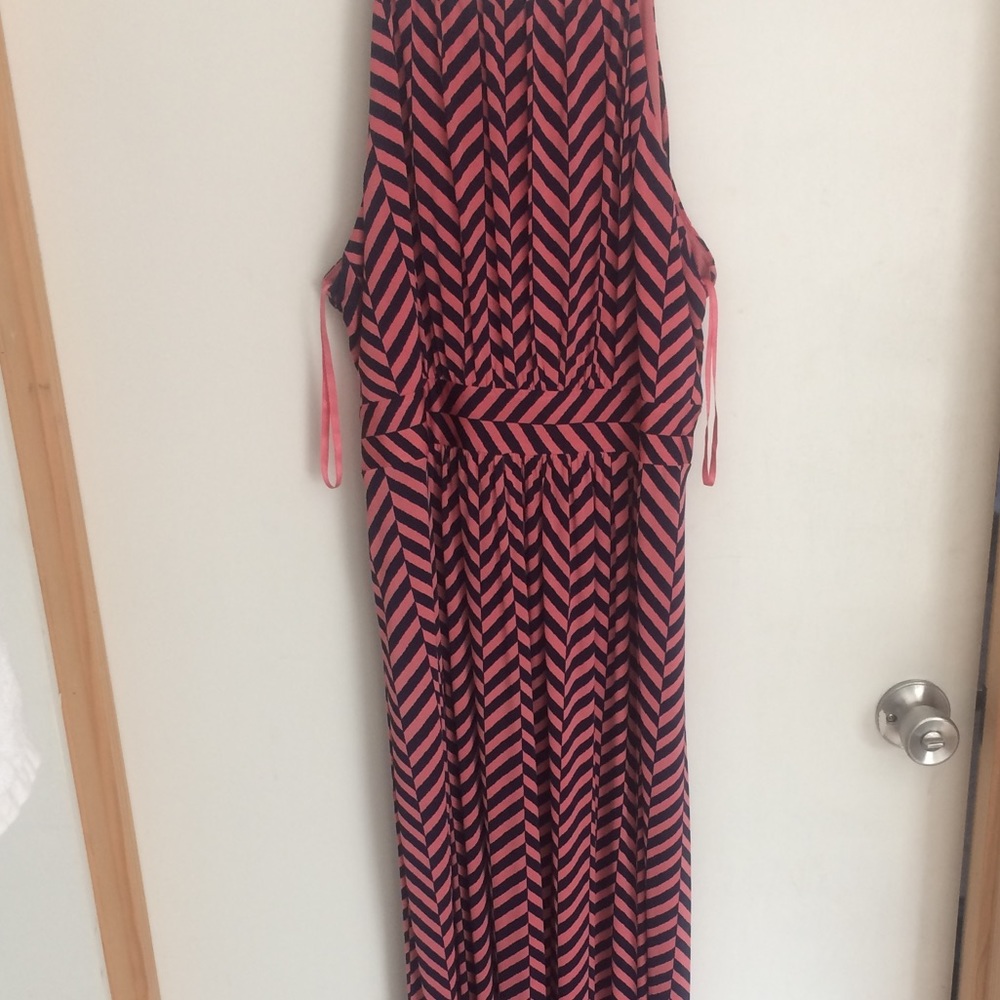 Chevron maxi dress - loft