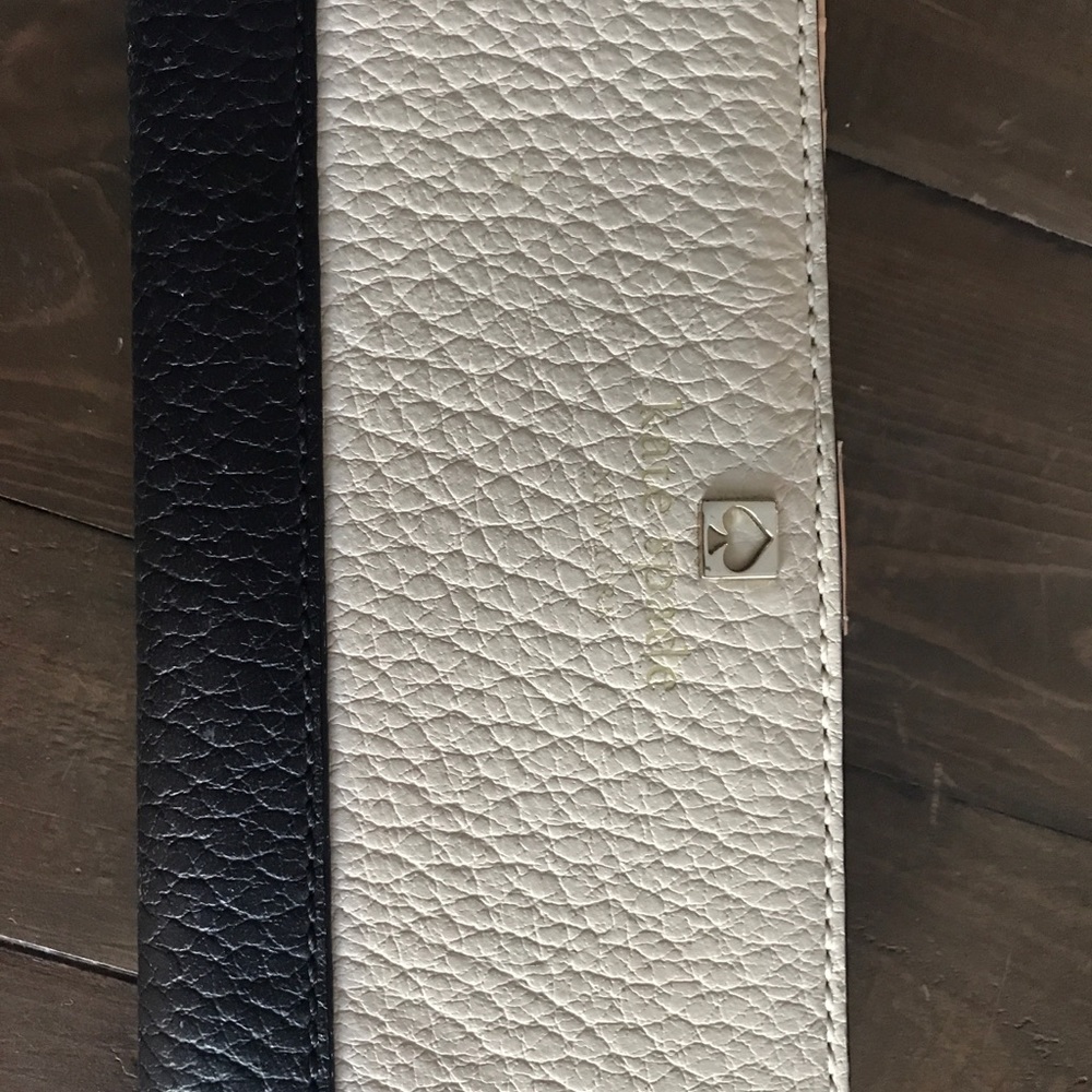 Late Spade Leather Wallet