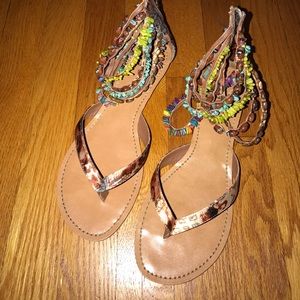 Bakers Jewel Multi bead sandals size 8.5 Bakers Jewel Multi bead sandals size 8.5