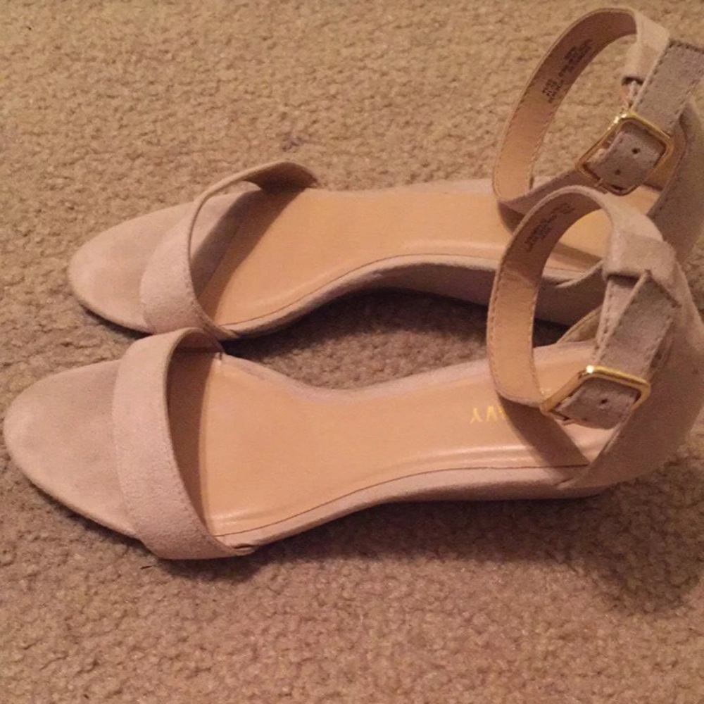 Nude sandals