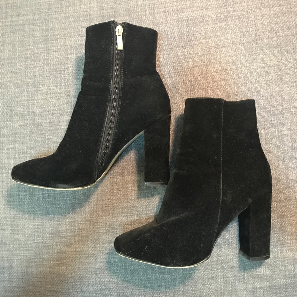 Velvet Booties