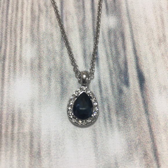 Chloe and isabel “sapphire” necklace - Picture 2 of 6