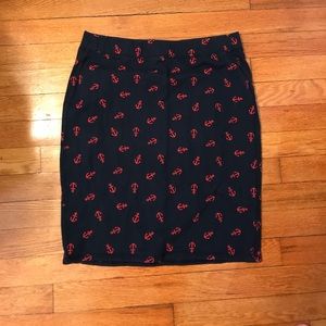 Old Navy Cotton Pencil Skirt