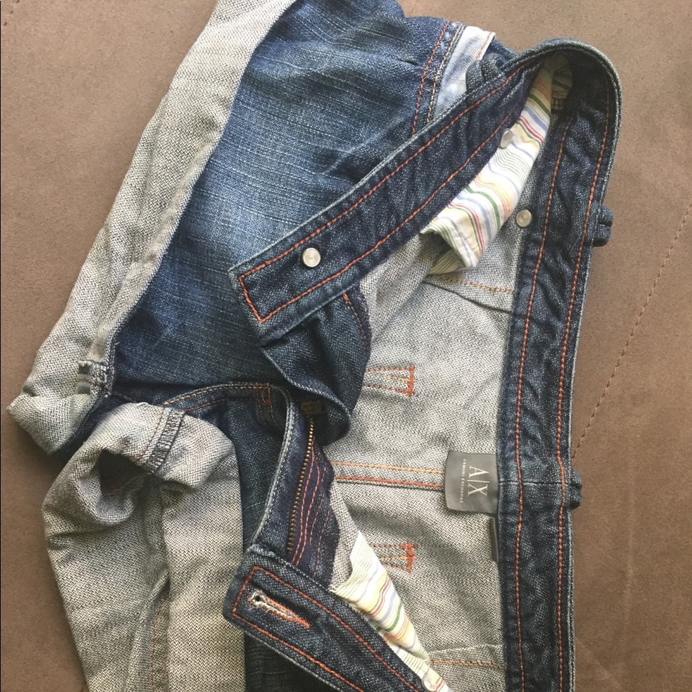 Jeans shorts. A/X Armani Exchange
