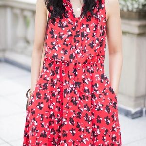 Banana Republic printed dress