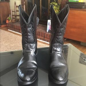 Laredo Paris Men's Trucker Cowboy Boots