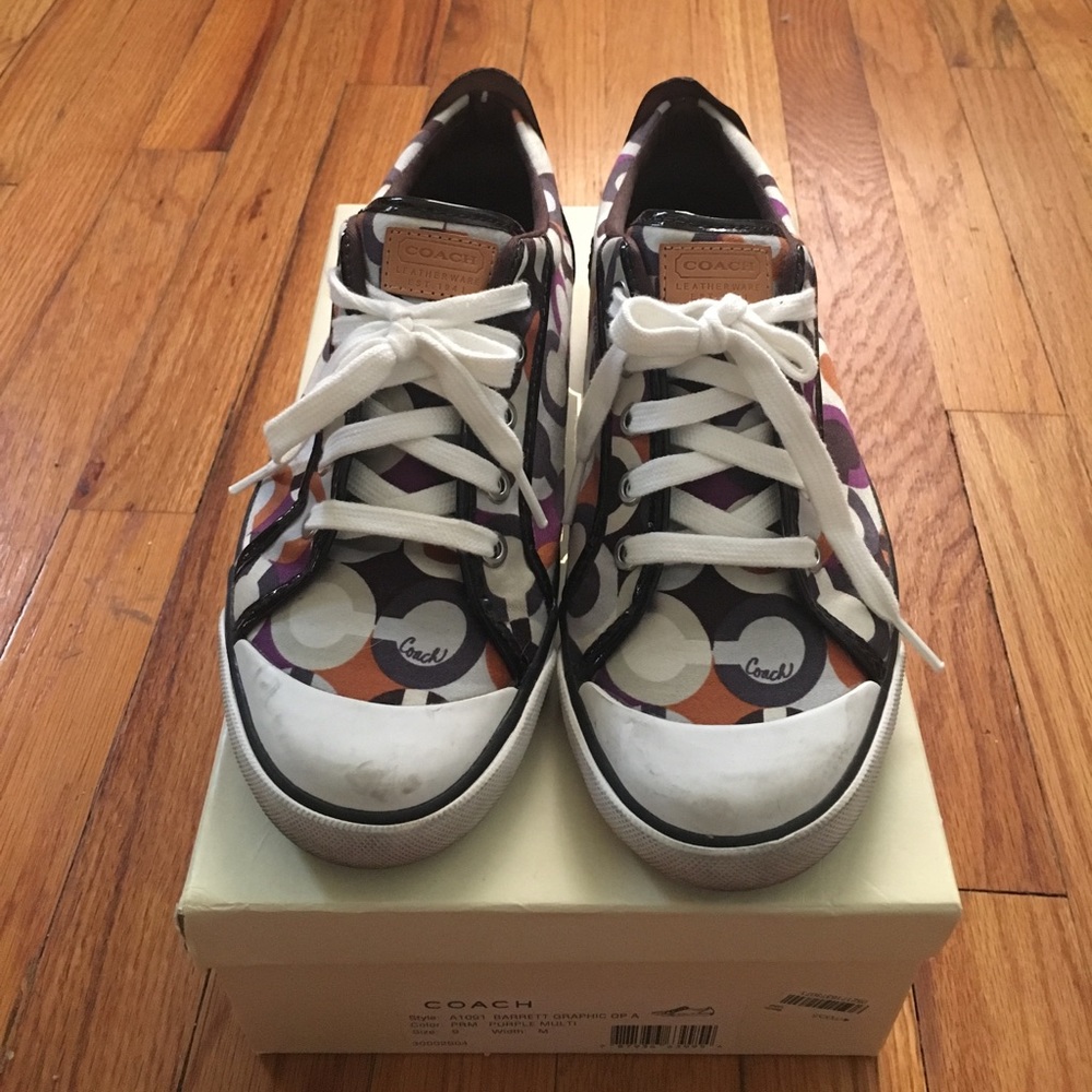 Adorable COACH sneakers! ❤️❤️