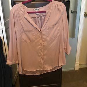 H&M blush blouse