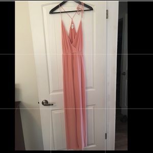 Misa Los Angeles pink dress from Revolve