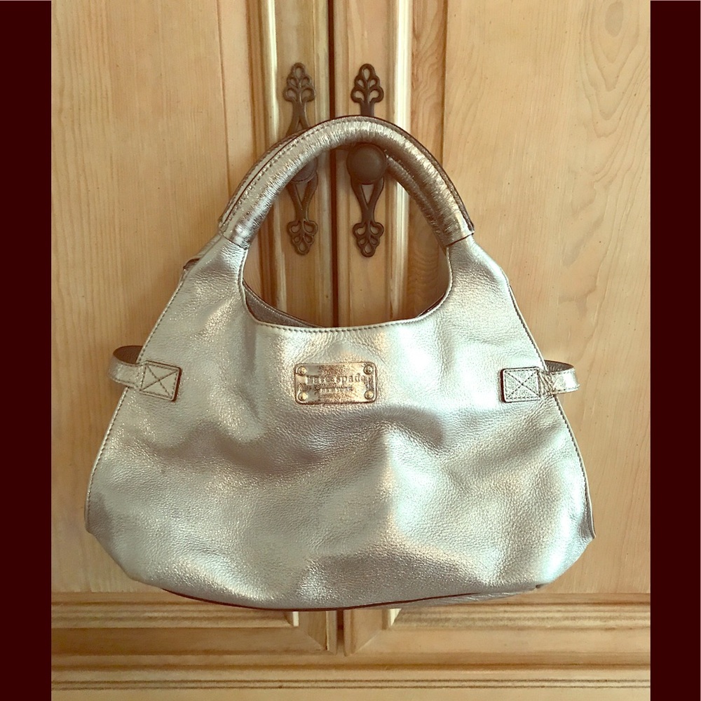 Kate Spade Silver Handbag