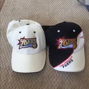 Philadelphia Sixers hats: can be separated