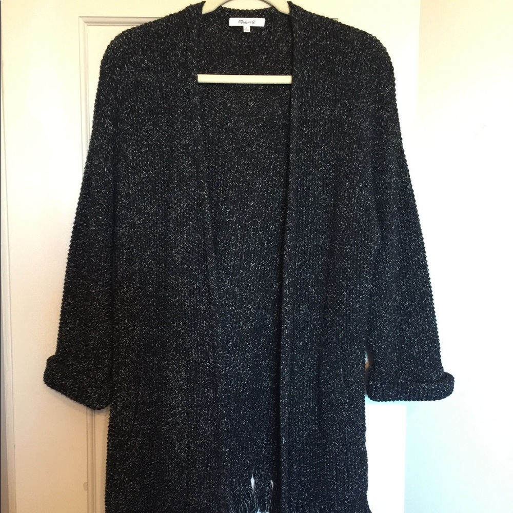Madewell Memento Fringe Cardigan