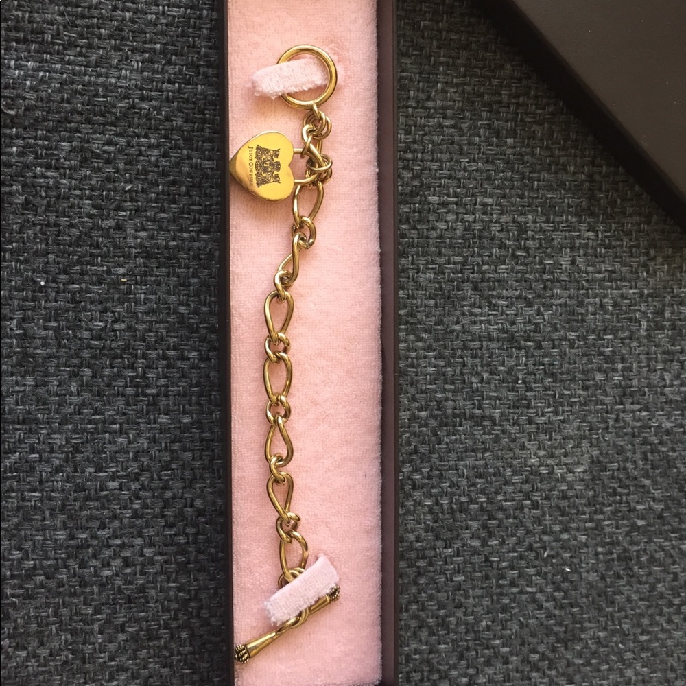 Juicy couture gold bracelet