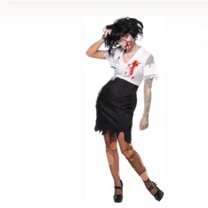 Sexy Office Secretary Zombie Lady Adult Costume