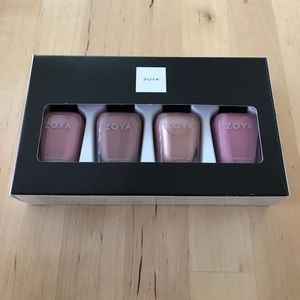 Zoya nude nail polish box set.