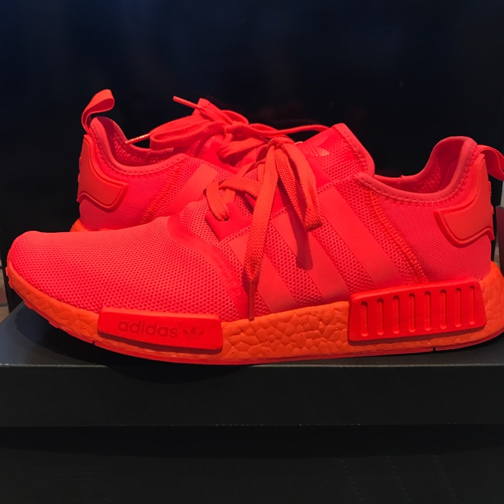 Adidas NMD R1 Solar Red Boost