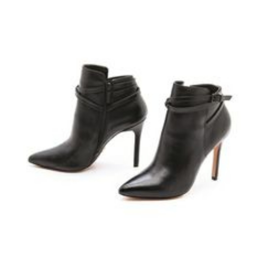 Pour La Victoire Strappy Stiletto Booties
