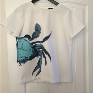 j. crew crab shirt