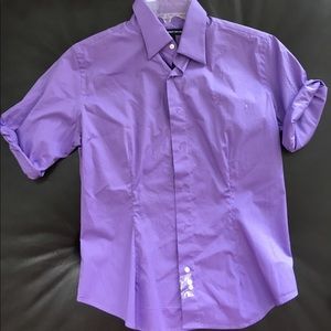 NWOT Ralph Lauren Purple Button down Shirt