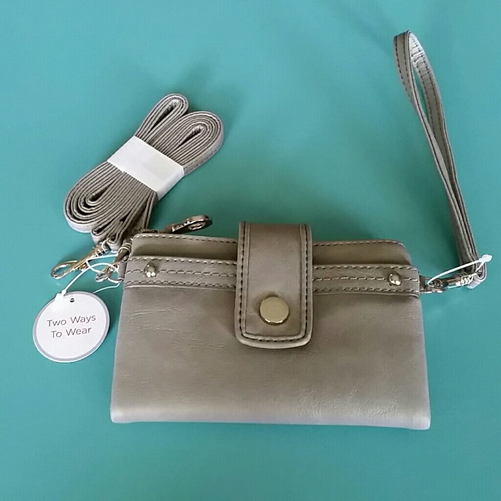 Relic Vicky Multi Wallet in Smoke Color NWT