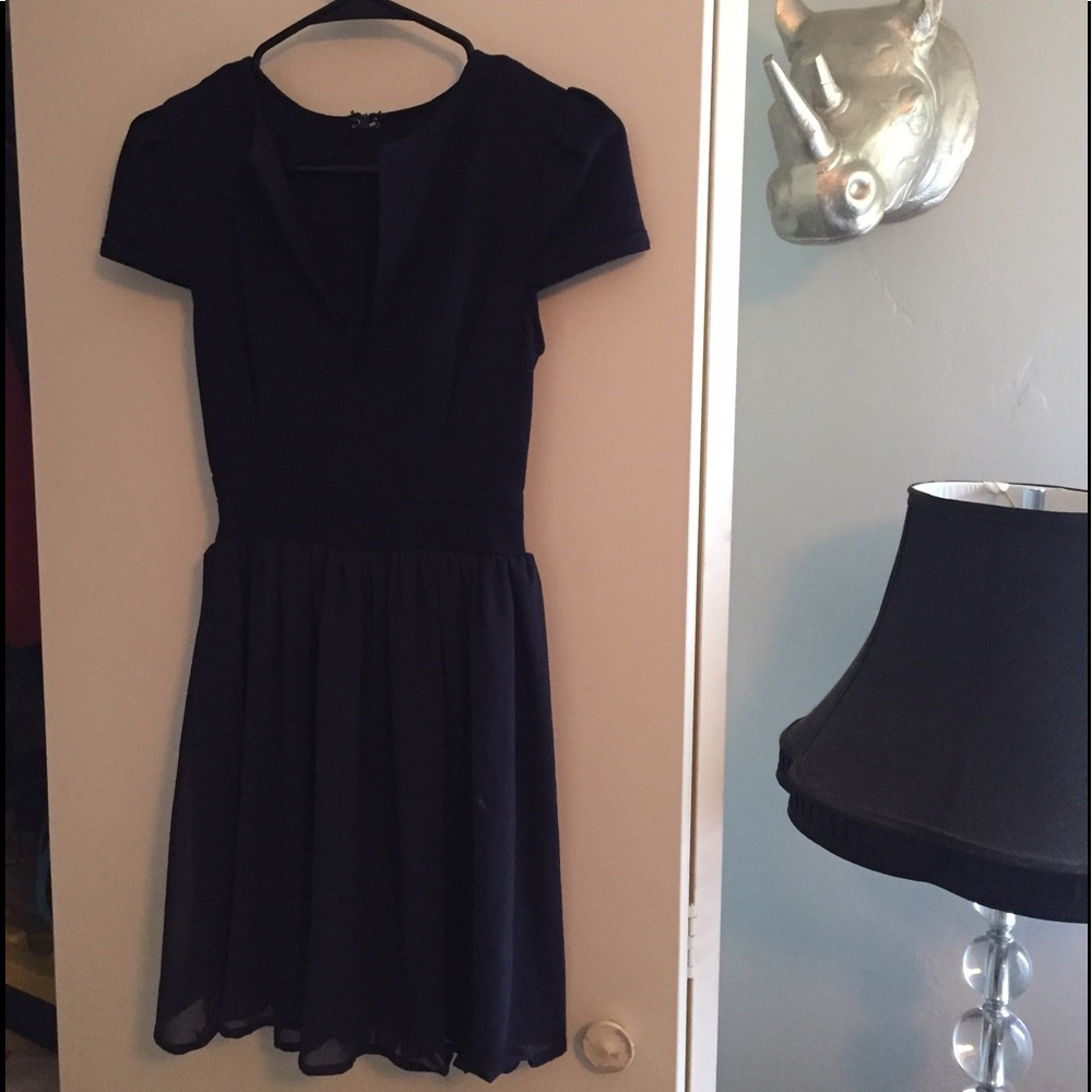 Tobi navy cocktail dress - Picture 5 of 8