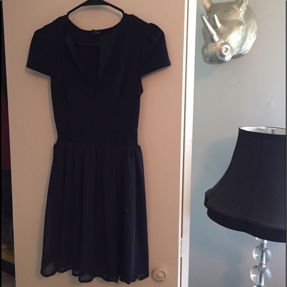 Tobi navy cocktail dress - Picture 5 of 8