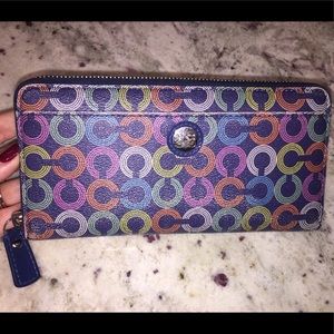 Coach Colorful "C" Wallet