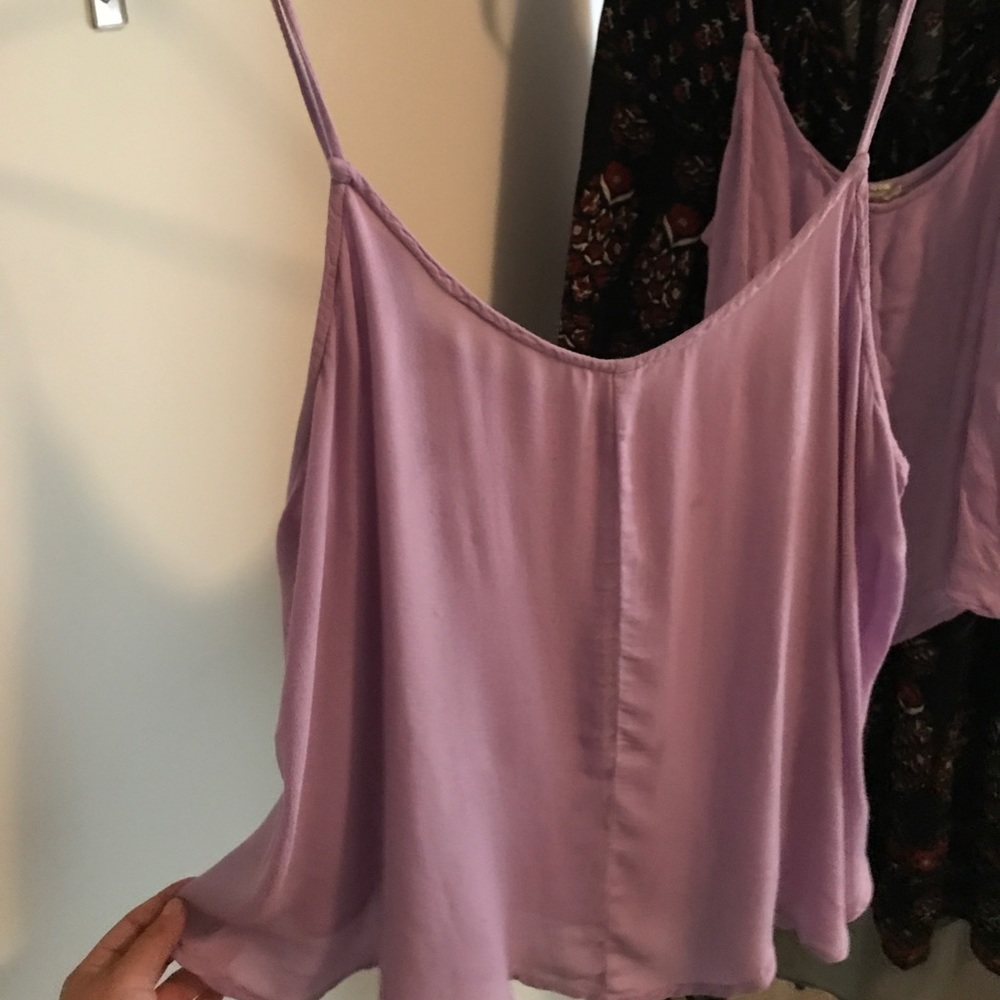 Spaghetti strap loose fitted tank top