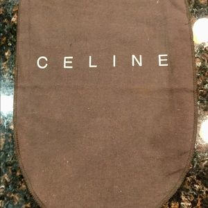 100% AUTHENTIC CELINE Logo  Dust Bag. G6