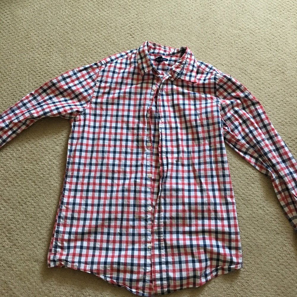 Men's Slim Button Down Gap Size L