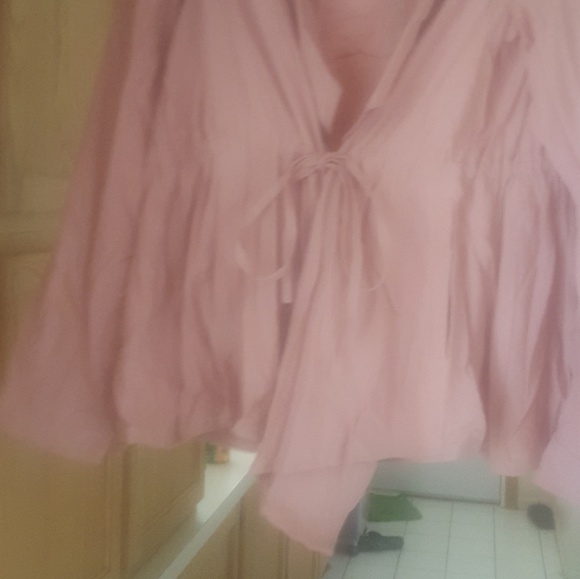 BNWT Large Blush Cascading tie jacket - Picture 3 of 3