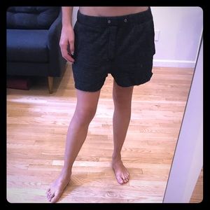 Casual boyfriend sweat shorts