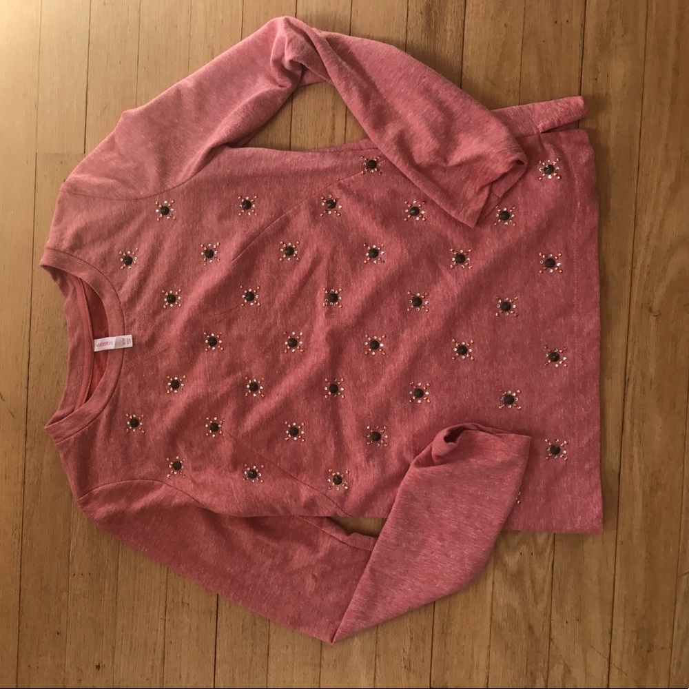 Embellished top