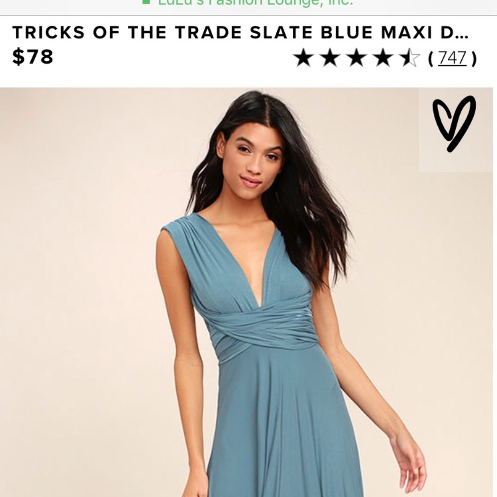 LuLu's Tricks of the Trade Maxi Dress