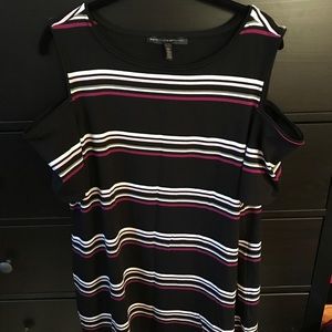 WHBM Cold Shoulder Flirty Dress! Never worn.