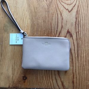 Coach Leather Wristlet