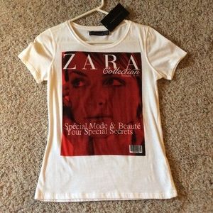 Zara tee Zara tee