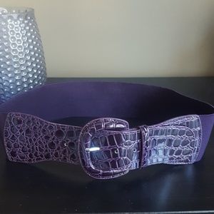 Rare New York Company Elastic Stretch Belt