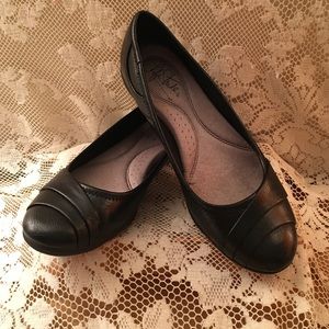 NWOB Life Stride black leather Ballet flats 6.5 NWOB Life Stride black leather Ballet flats 6.5