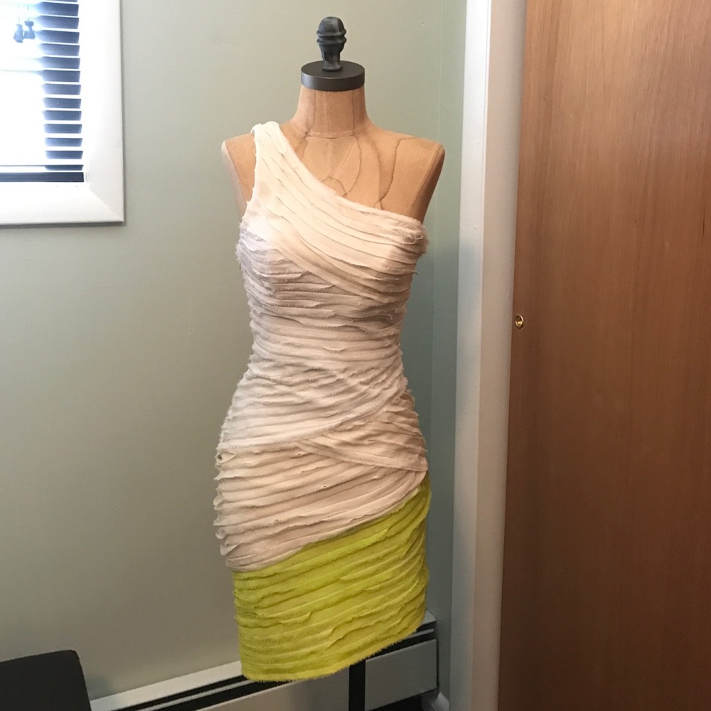 One shoulder dress
