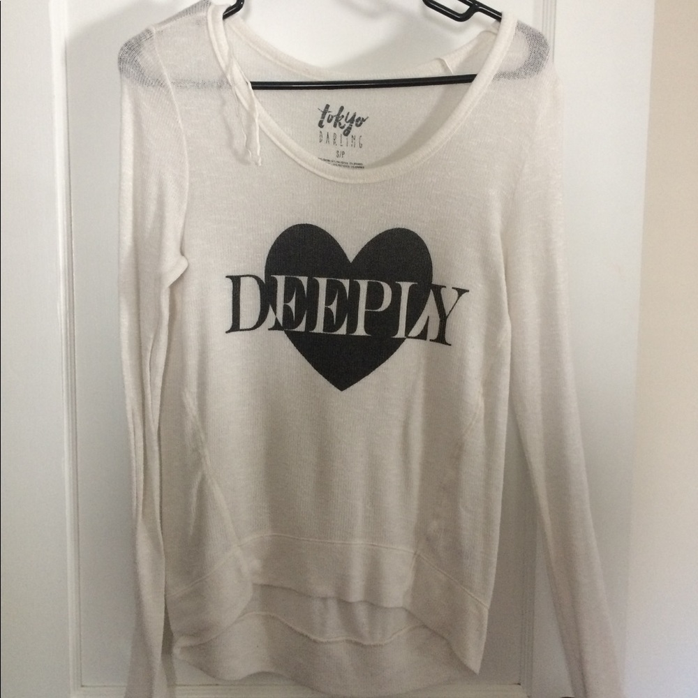 Deeply Tokyo Darling Aeropostale Thin Sweater