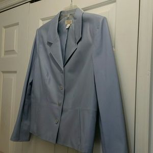 Beautiful robin egg color blazer.